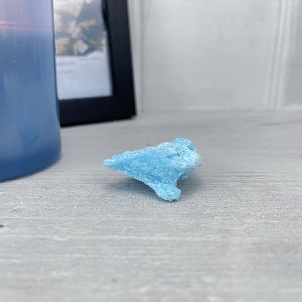 Medium and Large Natural Rough Blue Aragonite Stones