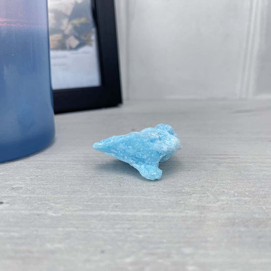 Medium and Large Natural Rough Blue Aragonite Stones