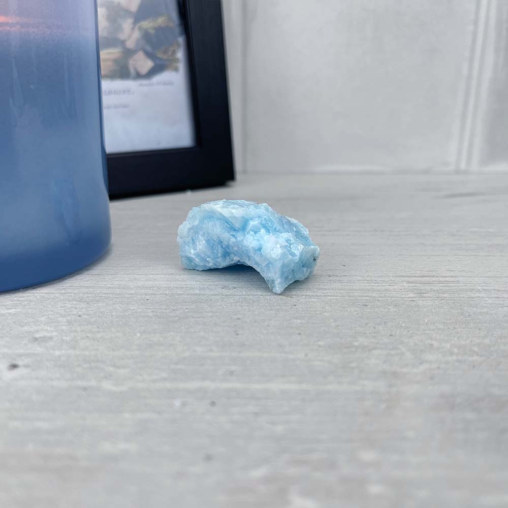 Natural Blue Aragonite Rough Stones