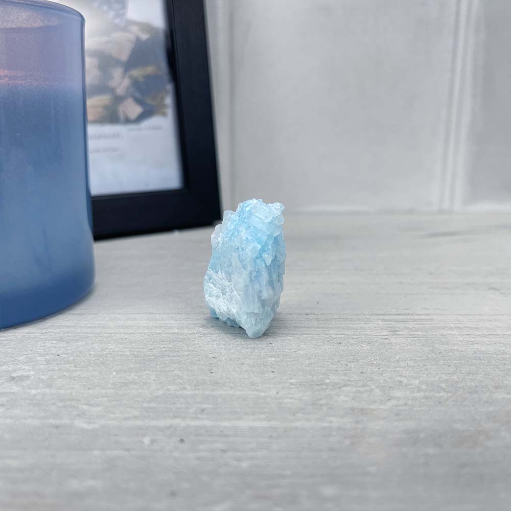 Natural Blue Aragonite Rough Stones
