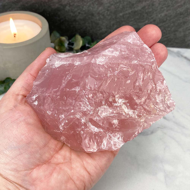 X-Large Rose Quartz Rough Stone