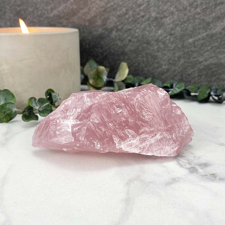 X-Large Rose Quartz Rough Stone