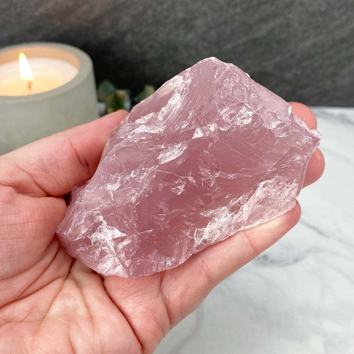 X-Large Rose Quartz Rough Stone