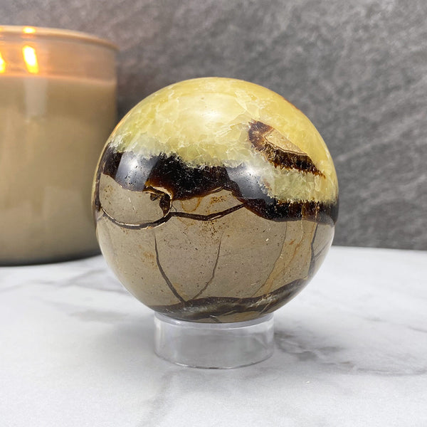 Polished Septarian Sphere