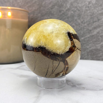 Polished Septarian Sphere