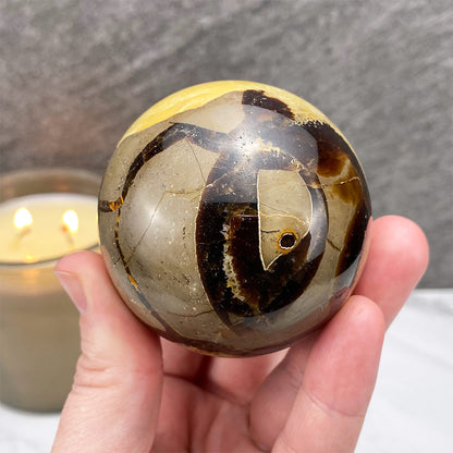 Polished Septarian Sphere