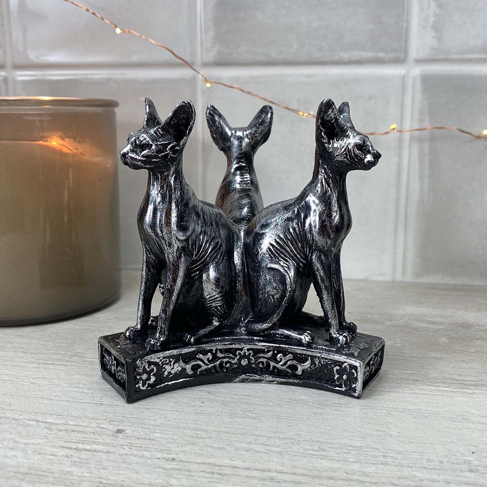 Sphynx Cat Egyptian Styled Sphere Holders