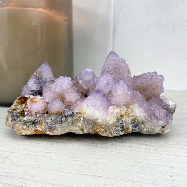 Spirit Amethyst Crystal Cluster Specimen