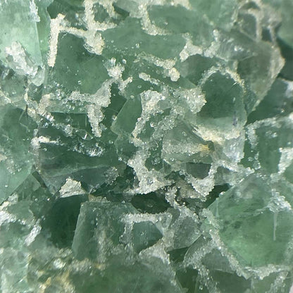 Natural Green Sugar Fluorite Specimen